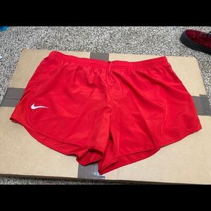 Red Nike shorts. Size XL NWOT